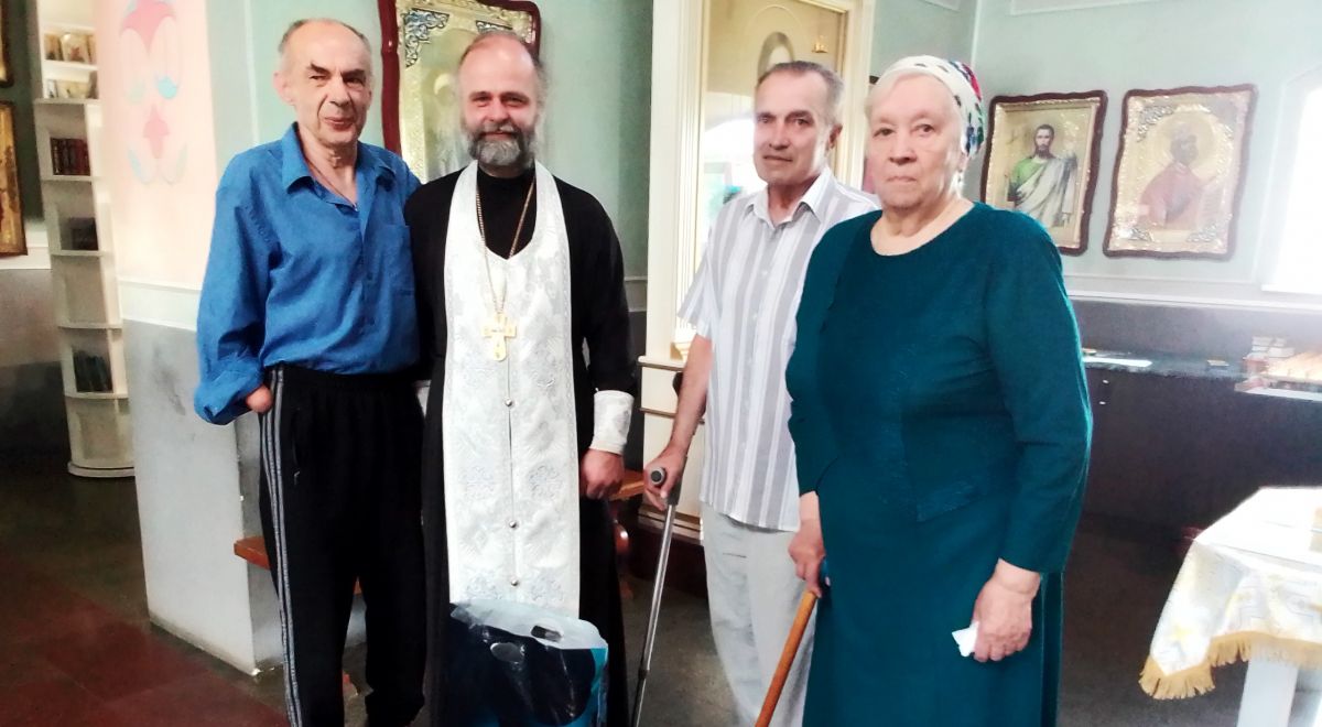 Посещение храма Архангела Михаила